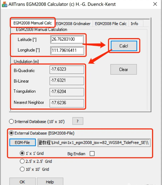 無控制點(diǎn)/有控制點(diǎn)，把CORS測(cè)的2000大地高轉(zhuǎn)為85高的方法，值得收藏