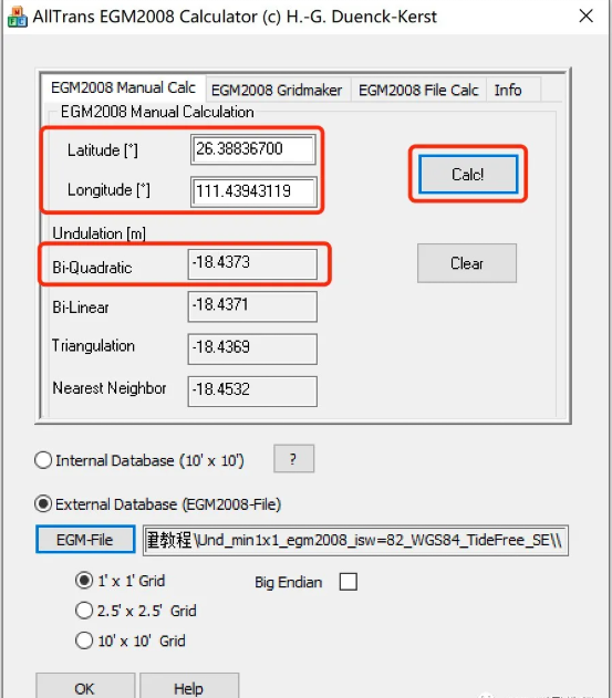 無控制點(diǎn)/有控制點(diǎn)，把CORS測(cè)的2000大地高轉(zhuǎn)為85高的方法，值得收藏