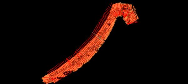 一種道路縱橫斷面測量的高效方法，效率提升5倍以上!