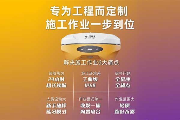 2023 RTK新品速遞：中海達(dá)實(shí)景放樣RTK